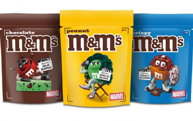 M&M’S en Marvel zoeken fan op via limited-edition verpakkingen