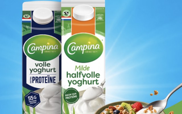 Campina slaat handen ineen met Albert Heijn voor gezonder ontbijt
