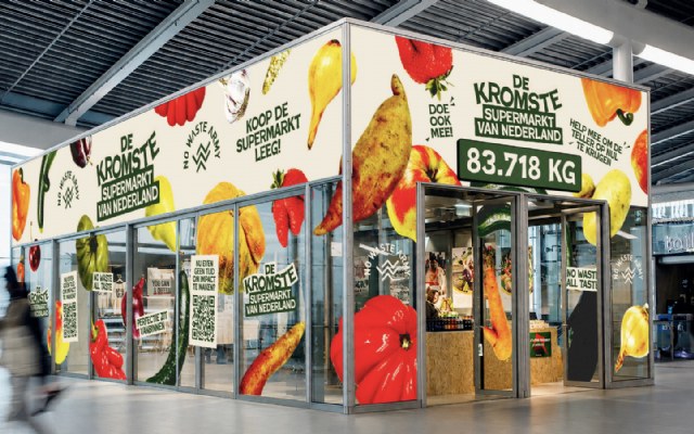 No Waste Army opent 'Kromste Supermarkt' op Utrecht Centraal
