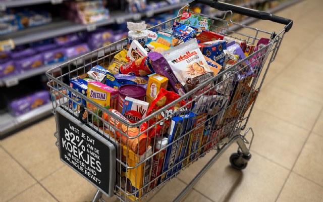82% van de koekjes bevat nog palmolie. The Flower Farm lanceert Koekjeschecker