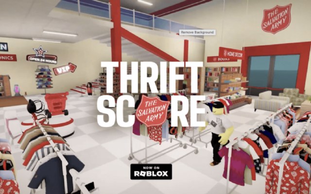 The Salvation Army lanceert 's werelds eerste digitale kringloopwinkel op Roblox
