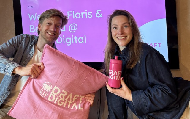 Geen vacature, wel versterking: Draft Digital breidt senior team uit