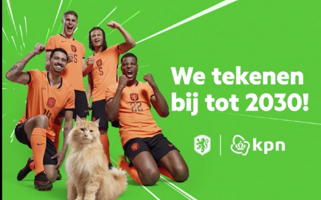 KPN verlengt samenwerking met Oranje tot 2030