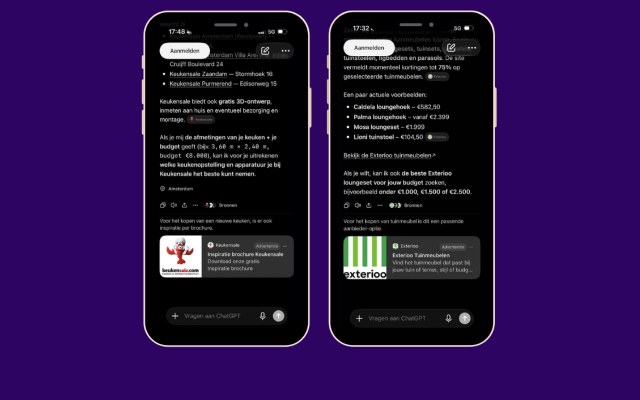 Abovomaxlead lanceert eerste ChatGPT advertenties voor FG Groep en Exterioo