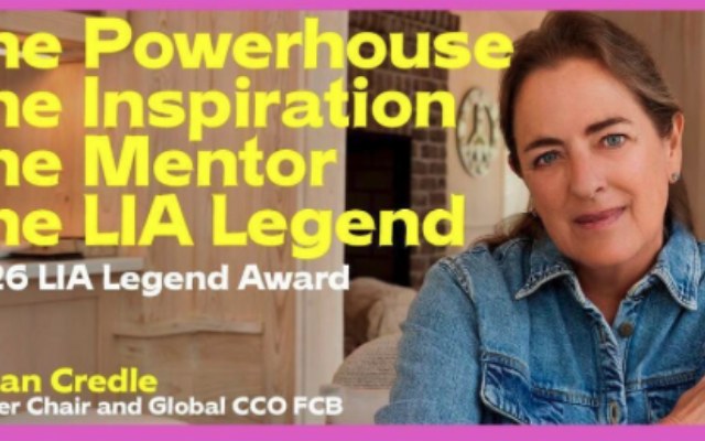 Susan Credle wint LIA Legend Award