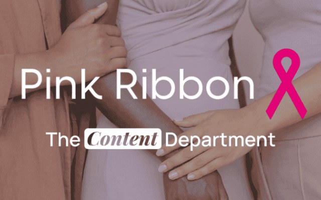 Pink Ribbon X The Content Department: 