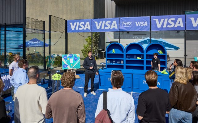 Van padel-flow naar pay-flow: Visa sluit sponsordeal