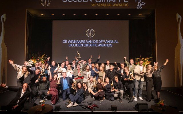 NAVO-top 2025 en Duncan Stutterheim vallen in de prijzen bij Gouden Giraffe Awards
