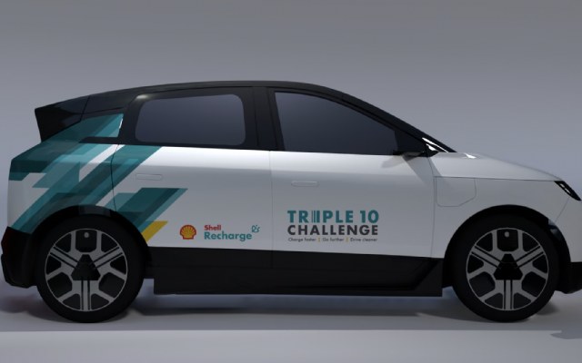 Shell komt met concept voor elektrische stadsauto