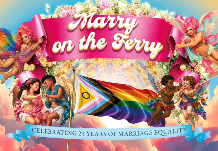 Marry on the Ferry: LGBTQ+-koppels krijgen de kans om hun huwelijksgeloften te hernieuwen op een wel heel bijzondere locatie