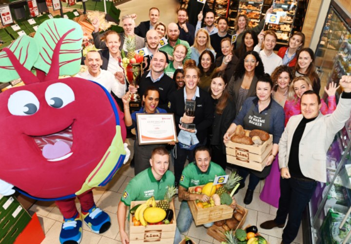 Lidl is opnieuw de nummer 1 in Groente & Fruit, Brood en Vlees