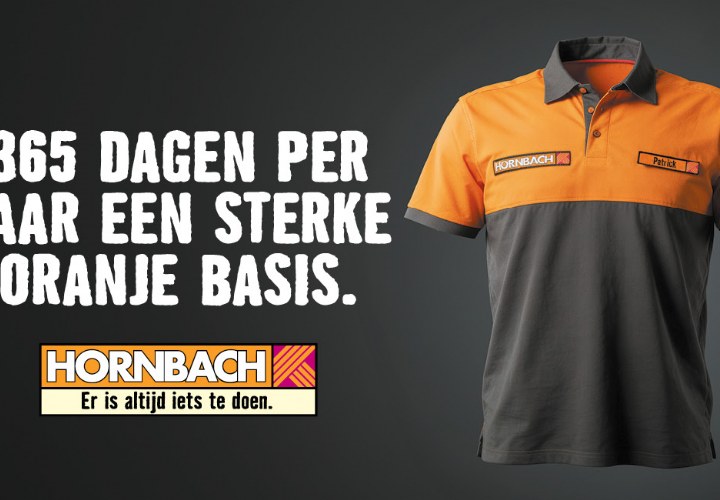HORNBACH: 365 dagen per jaar een sterke oranje basis