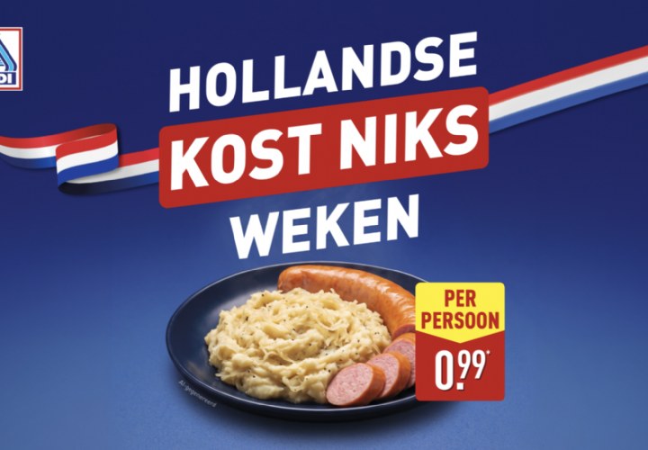 Hollandse Kost Niks’-weken bij ALDI
