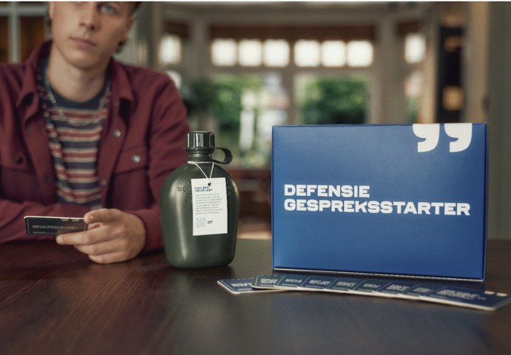 Defensie lanceert Gespreksstarter: ‘Tijd voor een goed gesprek’