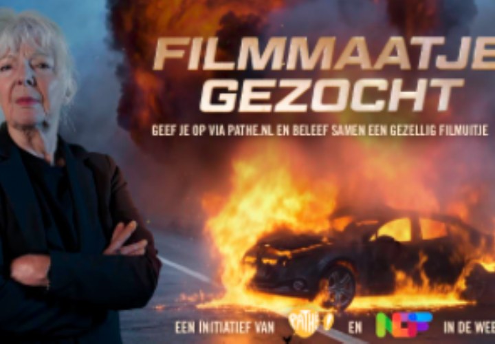 Nationaal Ouderenfonds en Pathé zoeken filmmaatjes in de Week tegen de Eenzaamheid