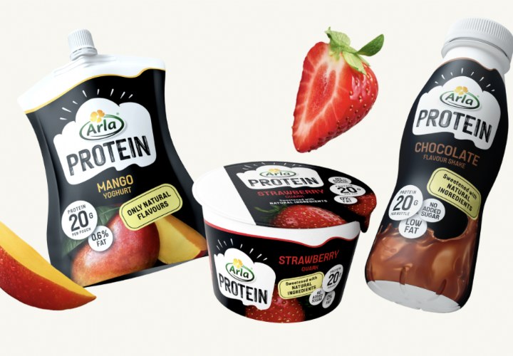 Arla investeert ruim 63 miljoen in eiwitrijke producten