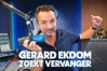 Gerard Ekdom geeft presentatie ochtendshow op Radio Veronica eenmalig aan luisteraar